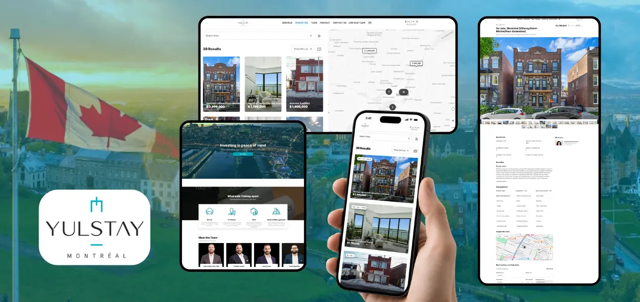 Real Estate Listing & Investment Website