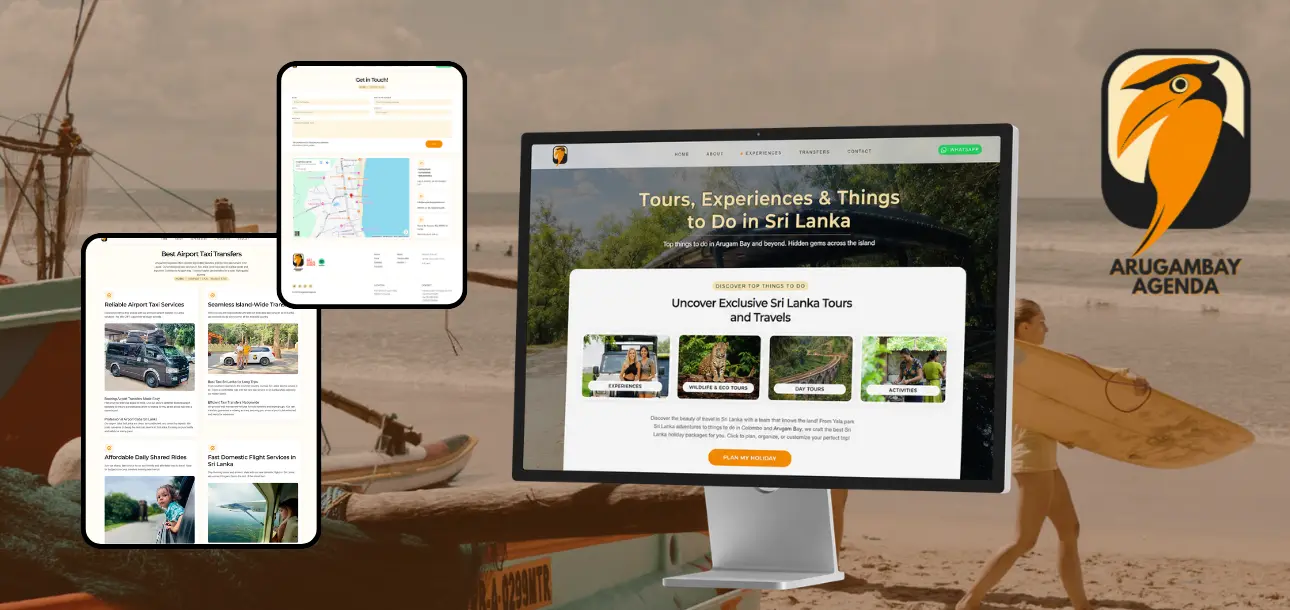 Tours and Taxi Booking Website