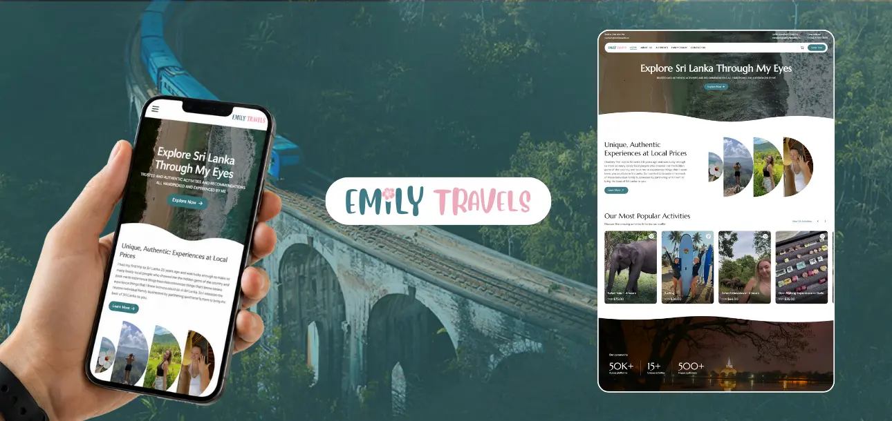 Travel and Experiences Booking Website